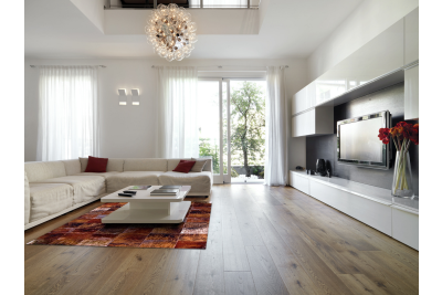 Shine brindle cowhide rug