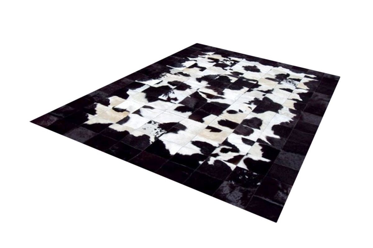 Black And White Cowhide Rug Size Of 10, Black And White Cowhide Rug